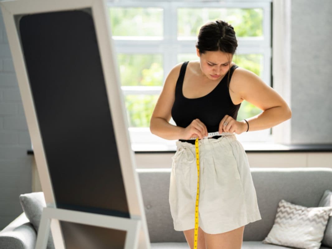 woman who wants to lose weight and is debating using a GLP-1