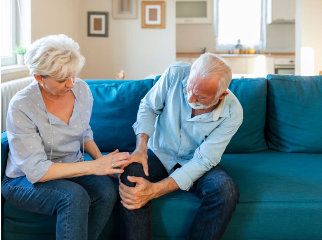 hormone imbalance and joint pain in elderly couple